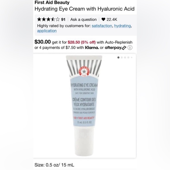 BOUNCE-BOOSTING SERUM WITH COLLAGEN First Aid Beauty - Picture 5 of 13